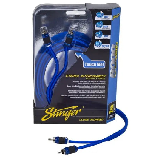 Stinger 6000-serie SI6220 – RCA kabel – 6.1m