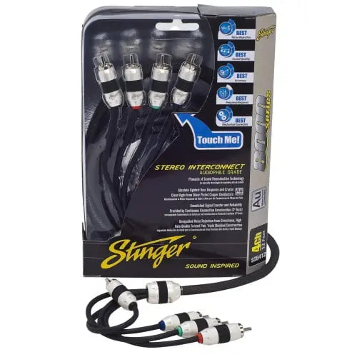 Stinger 8000-serie SI8420 – RCA kabel – 6.1m